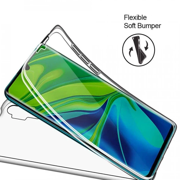 Xiaomi Redmi Note 10S Çift Taraflı Silikon Kılıf - Resim 3