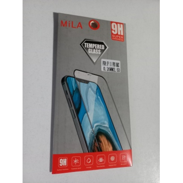 ASLANTİC İPHONE 11 PRO MAX 9H- KIRILMAZ CAM KORUYUCU ürün görseli 1