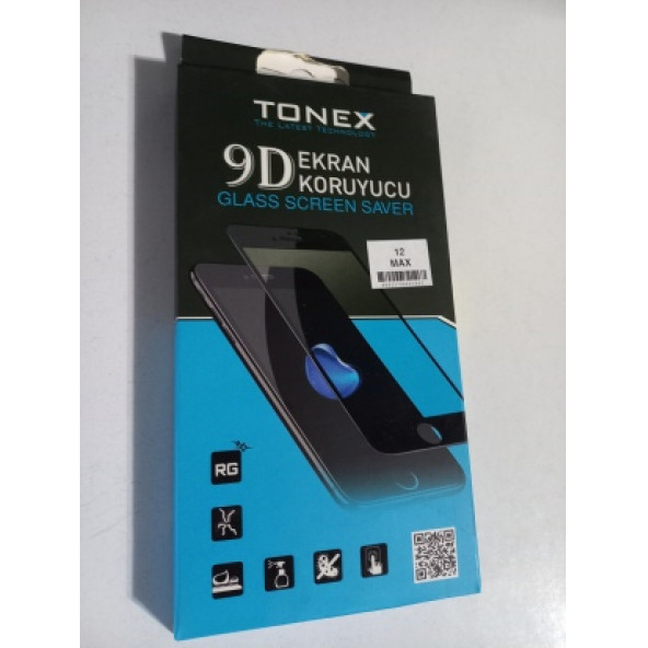 ASLANTİC İPHONE 12 MAX TONEX 9H TAM KAPLAMA KIRILMAZ CAM ürün görseli 1