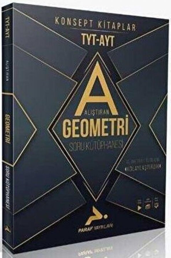TYT AYT Alıştıran Geometri Konsept Soru Kütüphanesi Paraf Yayınları ürün görseli 1