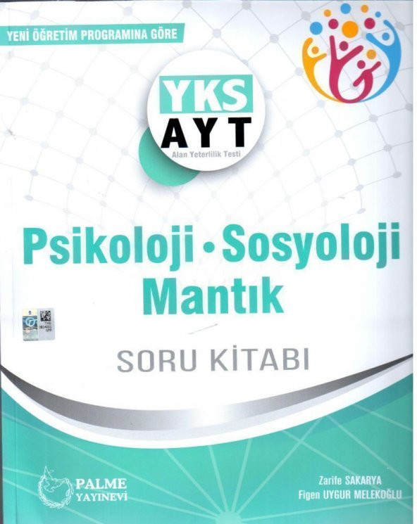 Palme Yayınları AYT Psikoloji Sosyoloji Mantık Soru Kitabı ürün görseli 1