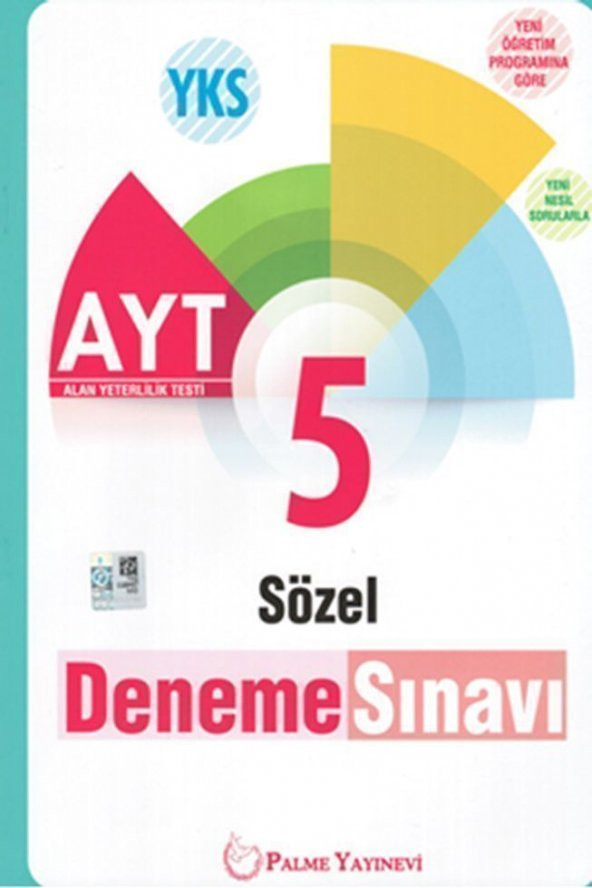 Palme Yayınları AYT Sözel 5 Deneme Sınavı ürün görseli 1