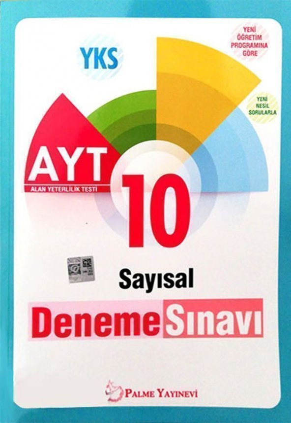 Palme Yayınları AYT Sayısal 10 Deneme Sınavı ürün görseli 1