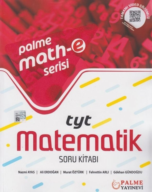 Palme Yayınları TYT Matematik Soru Kitabı Palme Mathe Serisi ürün görseli 1