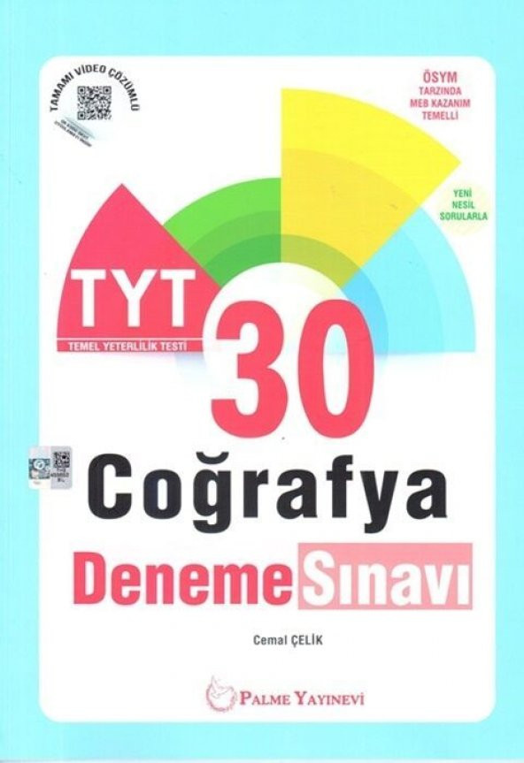 Palme Yayınları TYT Coğrafya 30 Deneme Sınavı ürün görseli 1