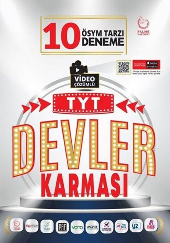 Palme Yayınları TYT Devler Karması 10 Deneme Sınavı ürün görseli 1