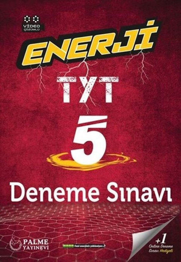 Palme Yayınları TYT Enerji 5 Deneme Sınavı ürün görseli 1