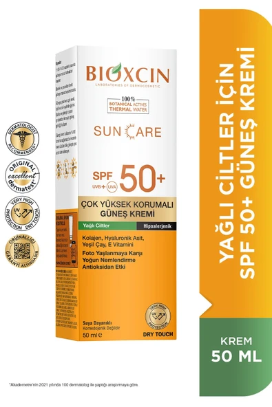 Sun Care Çok Yüksek Korumalı Yağlı Ciltler Için Güneş Kremi Spf 50+ ürün görseli 1