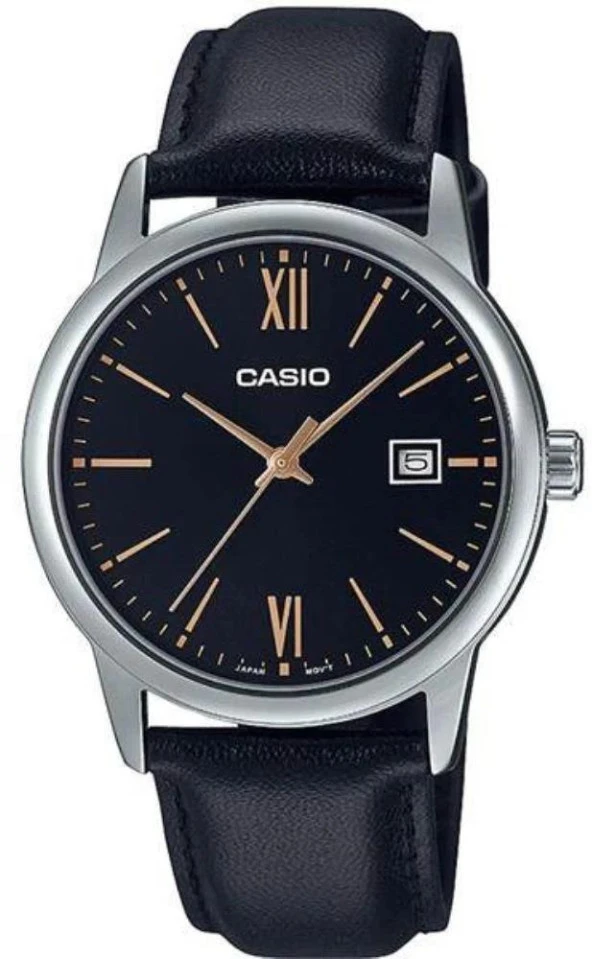 CASIO MTP-V002L-1B3UDF DERİ KORDON ERKEK KOL SAATİ ürün görseli 1