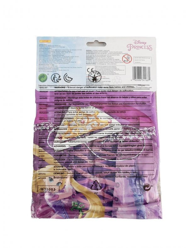 Disney Princess Rapunzel Kostüm 3-6 Yaş - Resim 3