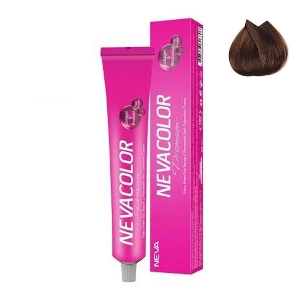 Nevacolor Tüp Saç Boyası 63 Fındık Kabuğu 50ml ürün görseli 1