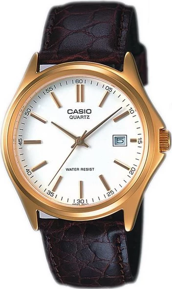 CASIO MTP-1183Q-7ADF KAHVERENGİ DERİ KORDON KLASİK ERKEK KOL SAATİ ürün görseli 1