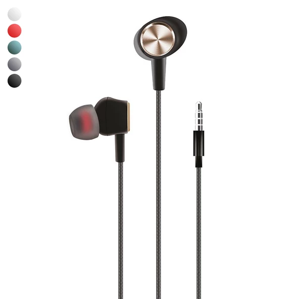 LinkTech H315 Stereo Kulak İçi Kablolu Kulaklık 3.5mm ürün görseli 1
