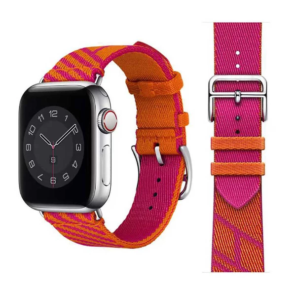 Apple Watch 38mm KRD-51 Hasır Kordon ürün görseli 1