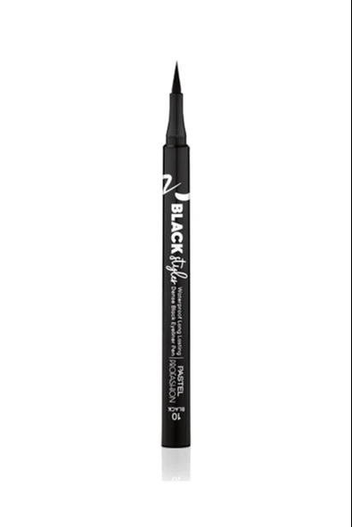 Pastel Profashion Black Styler Waterproof Dense Eyeliner Pen Siyah ürün görseli 1