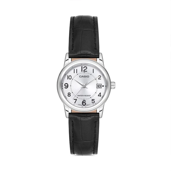 CASIO LTP-V002L-7BUDF DERİ KORDON TAKVİMLİ BAYAN KOL SAATİ ürün görseli 1