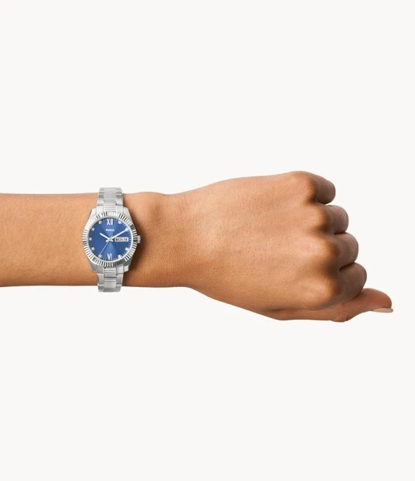 FOSSIL FES5197 ÇELİK BAYAN KOL SAATİ - Resim 4