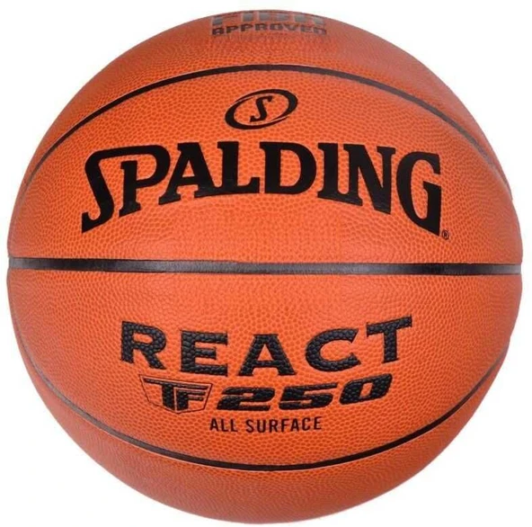 Spalding React Fiba TF-250 SZ6 Basketbol Topu 76968Z ürün görseli 1