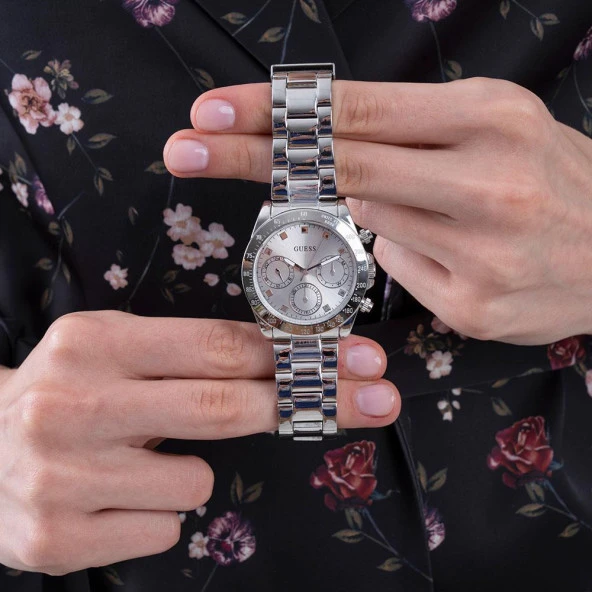 GUESS GUGW0314L1 ÇELİK BAYAN KOL SAATİ - Resim 7
