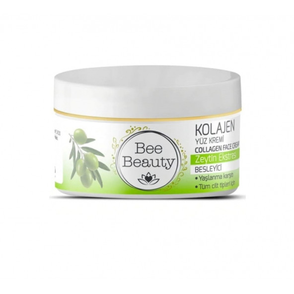 Bee Beauty Zeytin Ekstresi Kolajen Yüz Kremi 50 ML ürün görseli 1