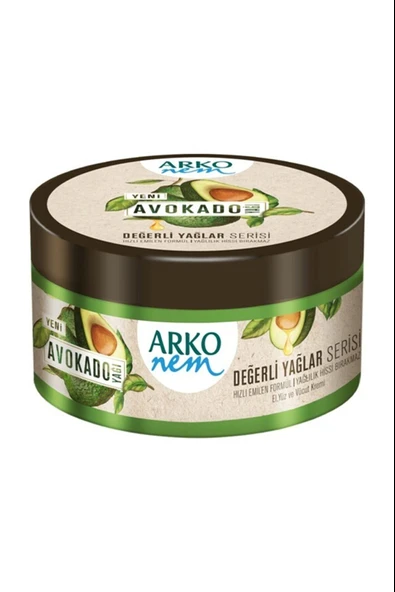 Arko Nem Krem Değerli Yağlar Avokado 250 ml ürün görseli 1