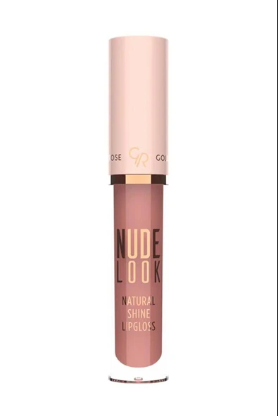 Golden Rose 02 Pinky Nude Doğal Işıltılı Dudak Parlatıcısı ürün görseli 1