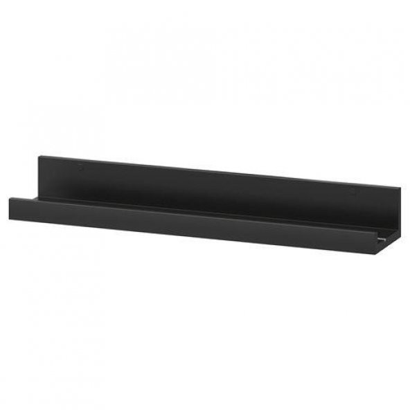 Duvar Rafı Modern Siyah Renk MDF MeridyenDukkan 55 cm Çerçeve-Dekorasyon Rafı ürün görseli 1