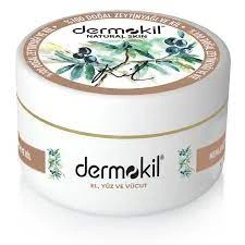 DERMOKİL El , Yüz ve Vücut Bakım Kremi Zeytinyağı 300 ml ürün görseli 1