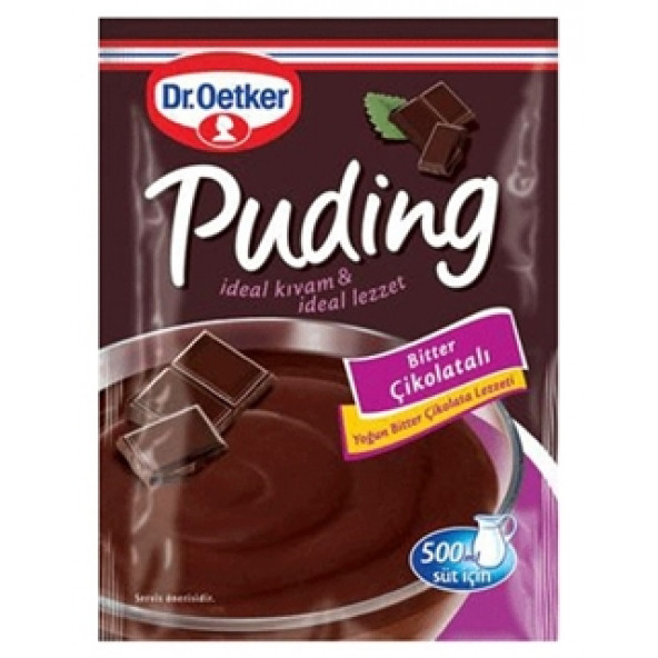 DR OETKER BİTTER ÇİKOLATALI PUDİNG 111 ürün görseli 1