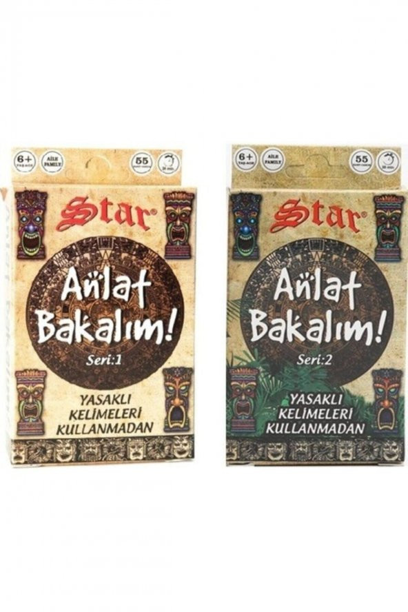 Anlat Bakalım Kelime Oyunu anlat bakalım 1 ve 2 SERİ ürün görseli 1