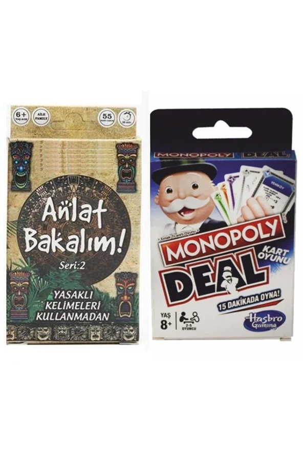 MONOPOLY VE ANLAT BAKALIM 2 ürün görseli 1