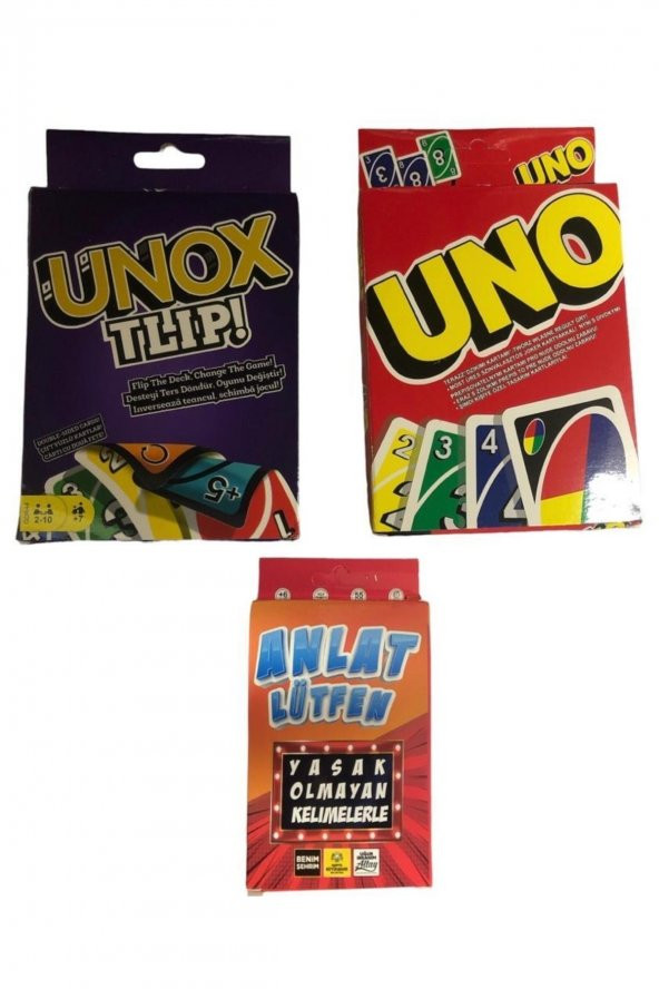 Anlat Bakalım + Unox +uno Set ürün görseli 1