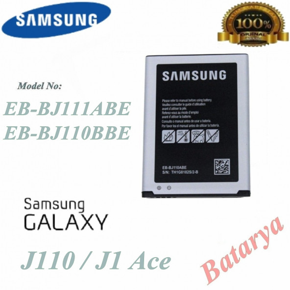 Samsung Galaxy J1 Ace J110 Eb-Bj111Abe / Eb-Bj110Bbe Servis Ürünü ürün görseli 1