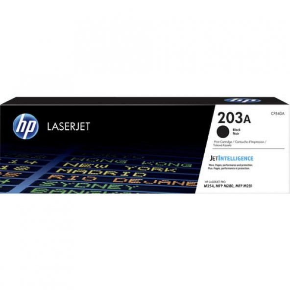 HP CF542A 203A TONER 1300 Sayfa Sarı ürün görseli 1