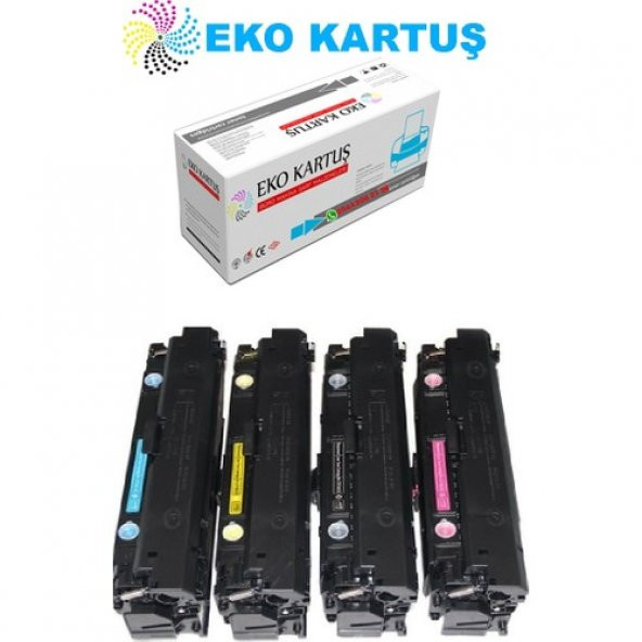 Eko Kartuş Hp Color Laserjet Enterprise Flow Mfp M577DN (CF360X/040H) Set Muadil Toner ürün görseli 1
