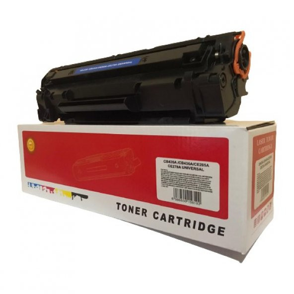 Elbiltek Hp CB435A / CB436A / CE285A / CE278A / 435A / 436A / 285A / 278A / 2000 Sayfa Muadil Toner Siyah ürün görseli 1