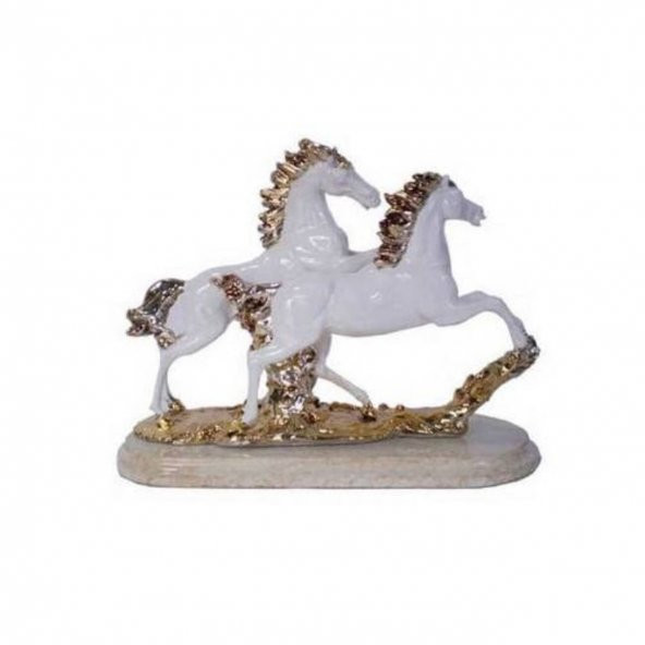 Fly DEKORATİF ÜRÜNLER > Salon Takımları-FLY 2Lİ AT BİBLO>>25X32CM ürün görseli 1