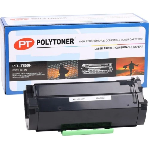 Lexmark 50F5H00 (505H) Polytoner MS410-MS510-MS610-MS610DTN-MS610 (5.000 Sayfa) ürün görseli 1