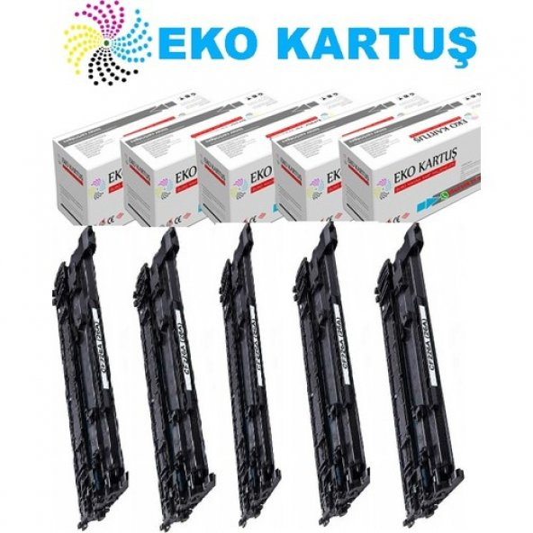 Eko Kartuş Hp Laserjet Pro M426 CF226X Ekonomik Avantajlı 5’li Paket Yüksek Kapasite Toner ürün görseli 1