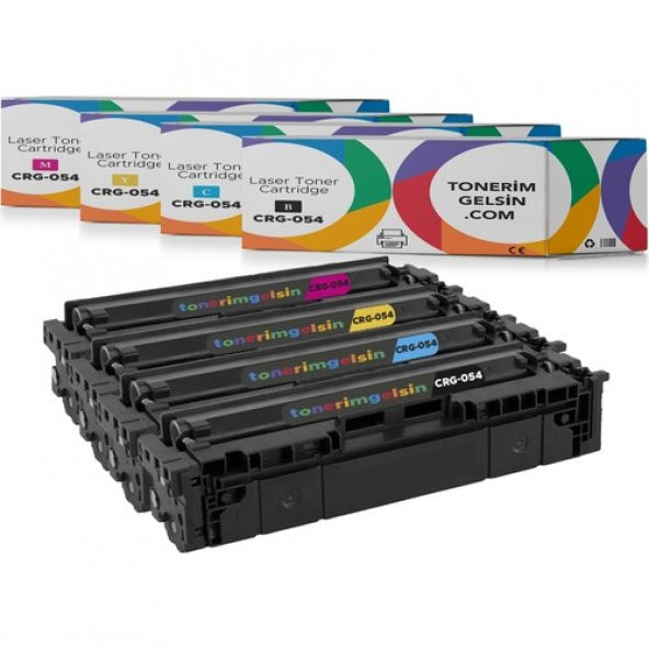 Tonerimgelsin CRG-054 Set Muadil Toner-Canon I-Sensys MF-645/MF-645CX Toner ürün görseli 1