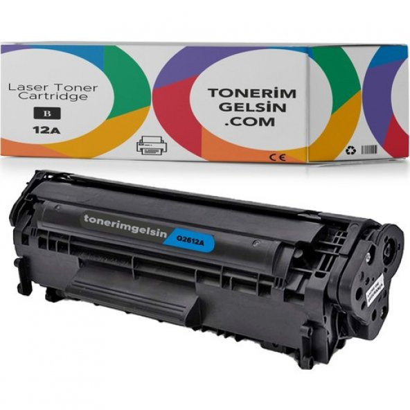 TonerimGelsin Hp 12A-Q2612A Muadil Toner -Hp Laserjet 1018 Muadil Toner ürün görseli 1
