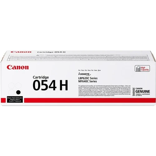 Canon CRG 054 H BK Yüksek Kapasiteli Orijinal Siyah Toner ürün görseli 1