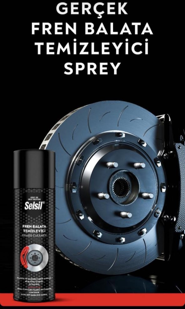 Selsil Fren Balata Temizleyici Sprey 500 ml YENİ SERİ 24 adet ürün görseli 1