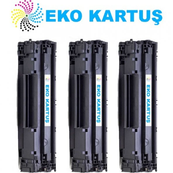 Eko Kartuş Hp Yazıcı Kodlarıhp CZ172A Ekonomik Avantajlı 3’lü Paket Muadil Toner ürün görseli 1