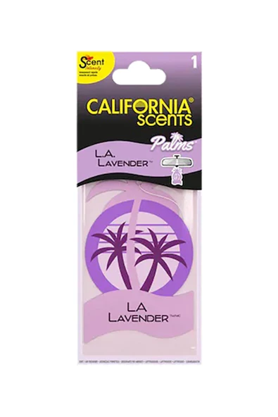 California Scents Palms LA Lavender Lavanta Çiçegi Parfümlü Asma Koku. ürün görseli 1