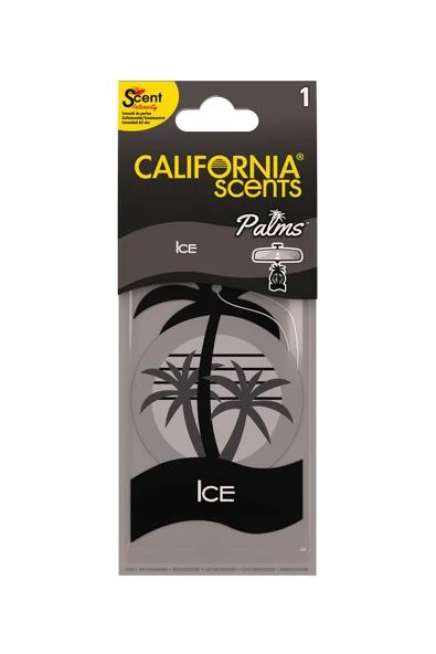 California Scents Palms Ice Sandal Agaci, Bergamot ve Limon Bilesimli Asma Koku ürün görseli 1
