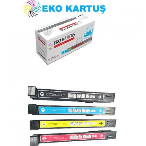 Eko Kartuş Hp Q3931A (CB380A-CB381A-CB382A-CB383A) (823A) Set Muadil Toner ürün görseli 1