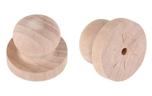 Ahşap Yuvarlak Mühür 38mm - Resim 7