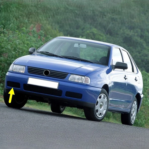 VW Polo Classic 1996-2002 Ön Tampon Sağ Sis Kapağı Sissiz 6K5853666A ürün görseli 1