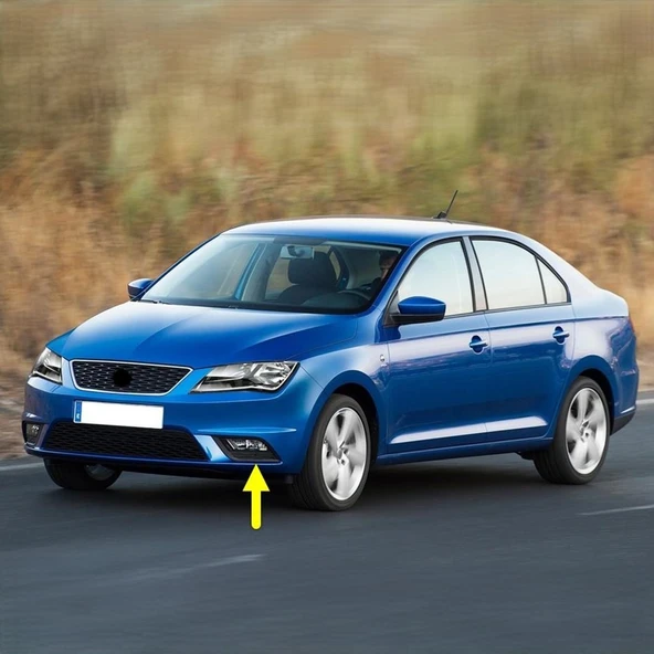 Seat Toledo 2013-2019 Ön Tampon Sol Sis Farı Çerçevesi 6JA807681 ürün görseli 1